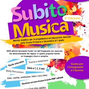 SubitoMusica percorso completo 4/14 anni - 2ª edizione (agosto 2025)