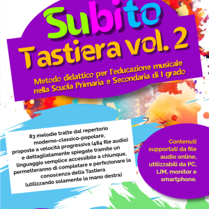 🎹 Subito Tastiera Vol. 2: Il Metodo Avanzato per Pianola e Corso di Musica d'Insieme