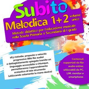 🎹 Subito Melodica Volume Unico: Il Metodo per Melodica e Diamonica Definitivo per la Scuola