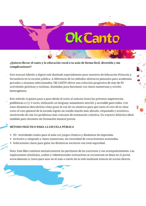 🎤 OK CANTO: 93+ Actividades Preparatorias de Educación Vocal - Imagen 10