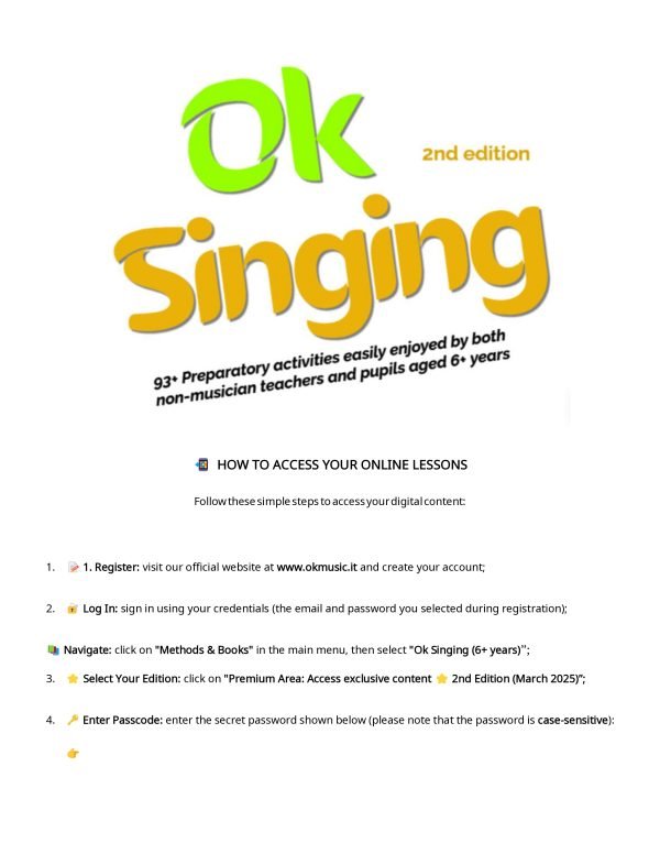 🎶 OK SINGING: 93+ Choral Activities for Primary and Elementary School - Image 4